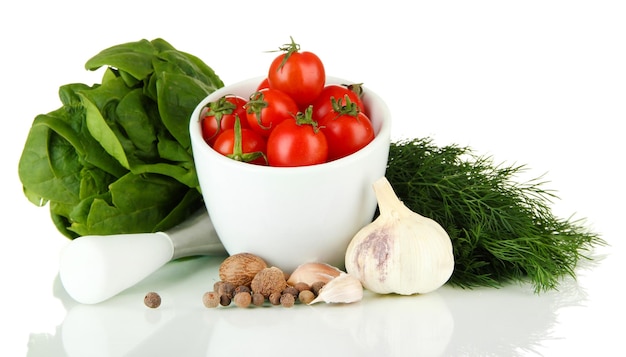 Misa składników na kuchennym blacie